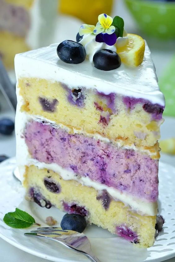 Blueberry cake